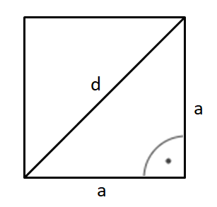 Datei:Quadrat mit Diagonale.png