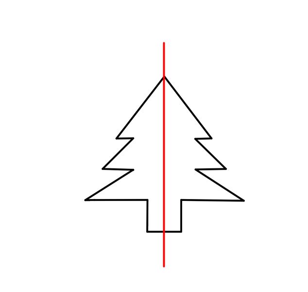 Datei:Achsensymmetrie Baum .jpg
