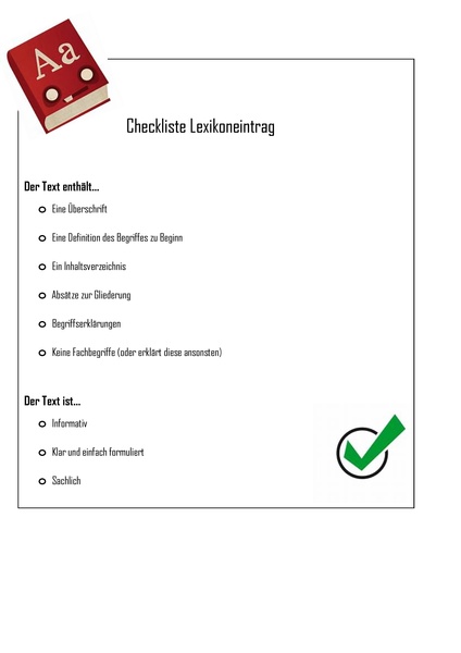 Datei:Checkliste Was ist ein guter Lexikonartikel?.pdf