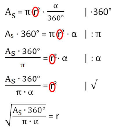 Formel Kreisausschnitt umstellen nach r.png